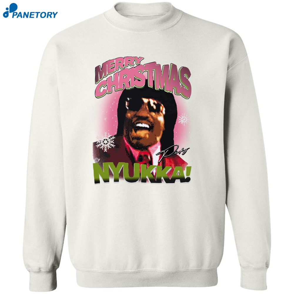 Pinky Merry Christmas Nyukka Shirt 6 Pinky Merry Christmas Nyukka Shirt 1