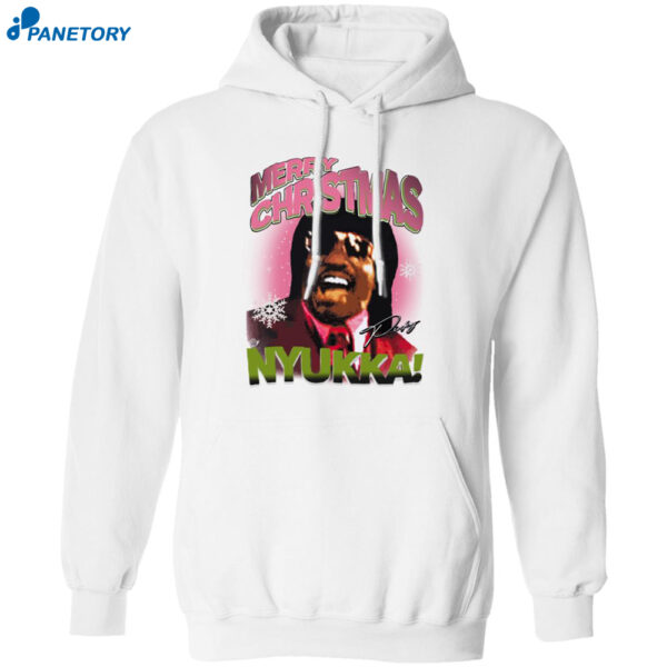 Pinky Merry Christmas Nyukka Shirt