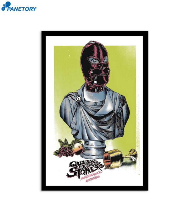 Queens Of The Stone Age Arizona Financial Theatre Phoenix Az 12.05.23 Poster