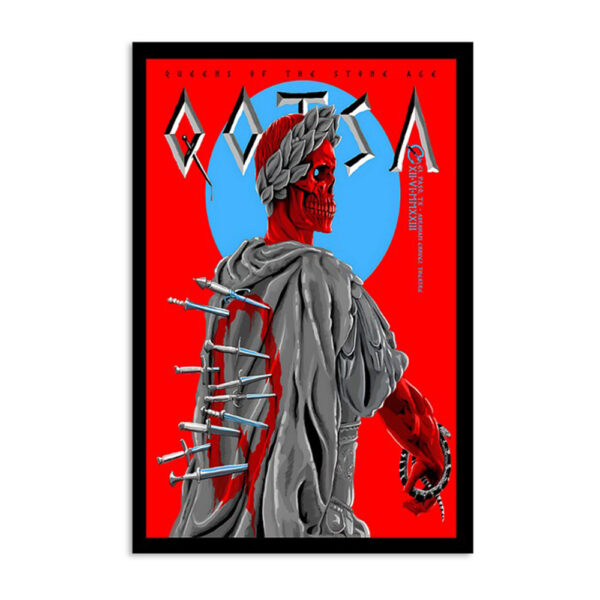 Queens Of The Stone Age Dec 6 2023 Abraham Chavez Theatre El Paso TX Poster