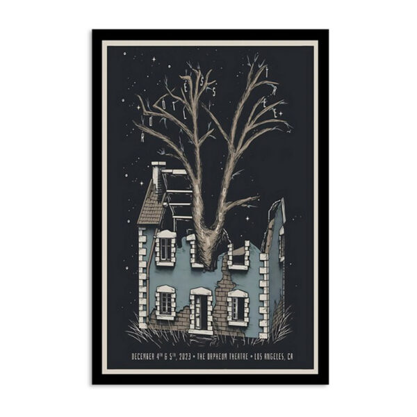Rootless Tree December 4-5 2023 The Orpheum Theatre Los Angeles CA Poster