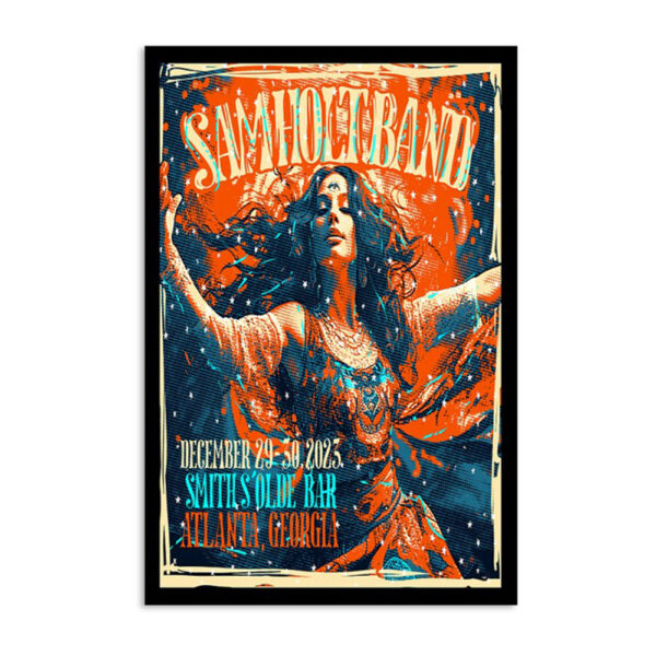 Sam Holt Band Show Atlanta Ga December 29 & 30 2023 Poster
