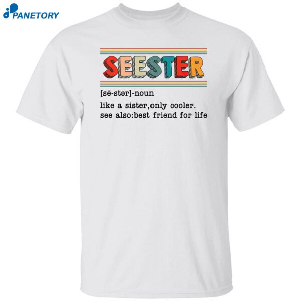 Seester Like A Sister Only Cooler Sweatshirt
