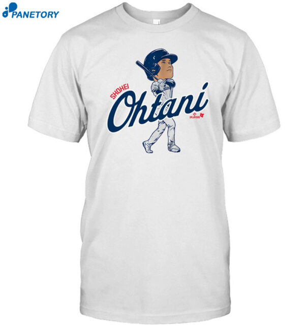 Shohei Ohtani Batting Caricature Shirt