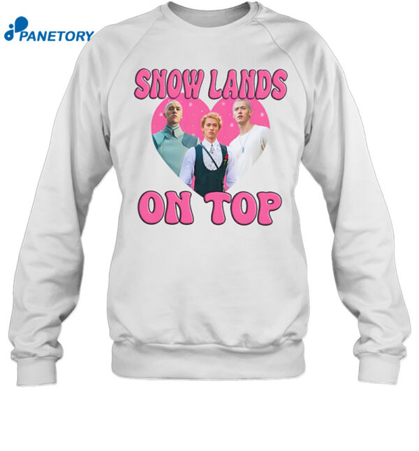 Snow Lands On Top Of Me Shirt
