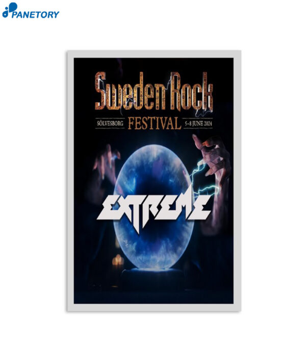 Sweden Rock Solvesborg Se Extreme June 5-8 2024 Poster