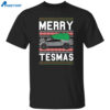 Tesla Cybertruck Merry Tesmas Christmas Sweater 1