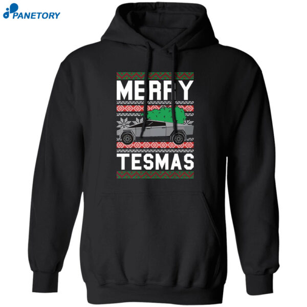 Tesla Cybertruck Merry Tesmas Christmas Sweater