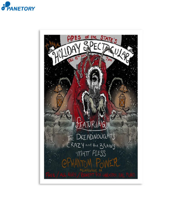 The Dreadnoughts December 15 2023 Phantom Power Millersville PA Tour Poster