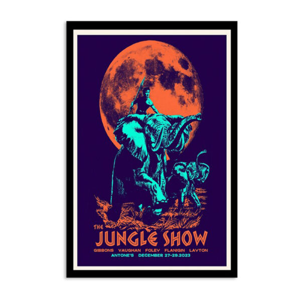 The Jungle Show Austin Tx December 27-29 2023 Poster
