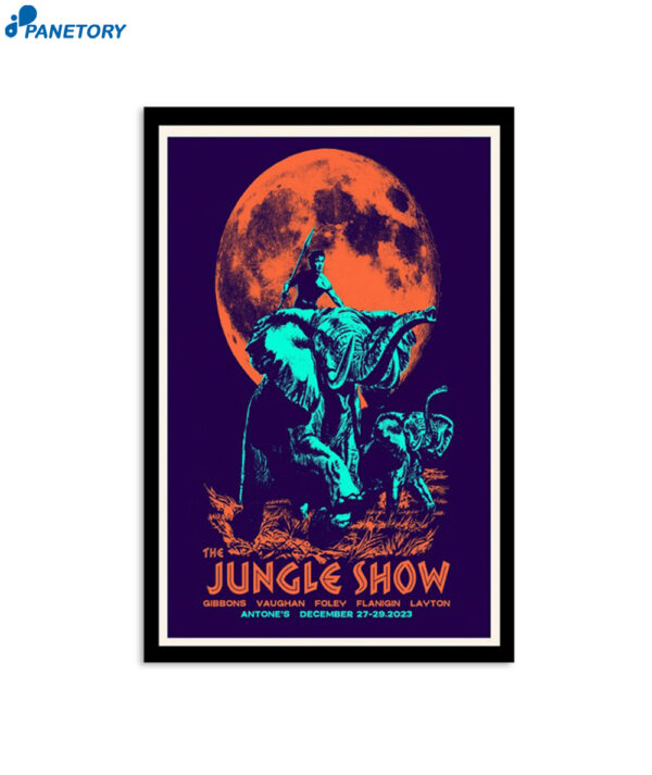 The Jungle Show Austin Tx December 27-29 2023 Poster