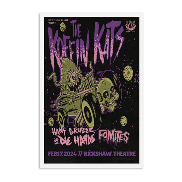The Koffin Kats Rickhaw Theatre Vancouver Ca February 17 2024 Poster
