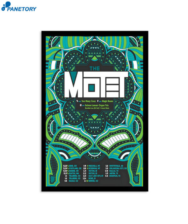 The Motet Nye 2024 Poster
