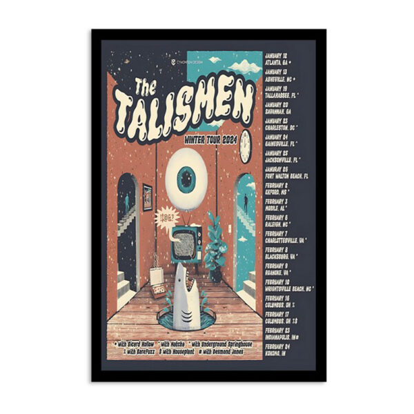 The Talismen Winter Tour 2024 Poster