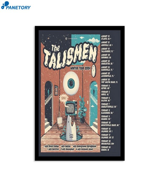 The Talismen Winter Tour 2024 Poster