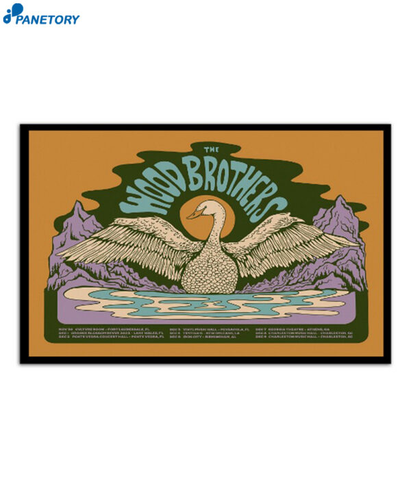 The Wood Brothers Fall Tour 2023 Poster