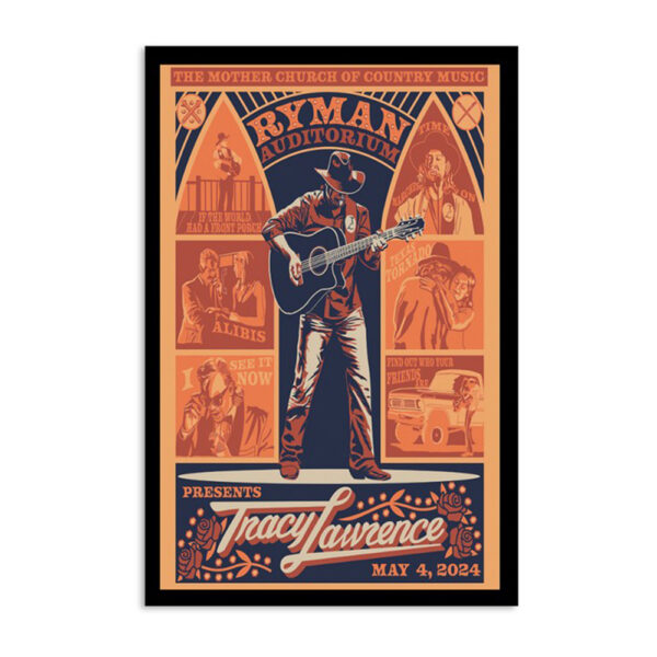 Tracy Lawrence Events For May 4 2024 Poster