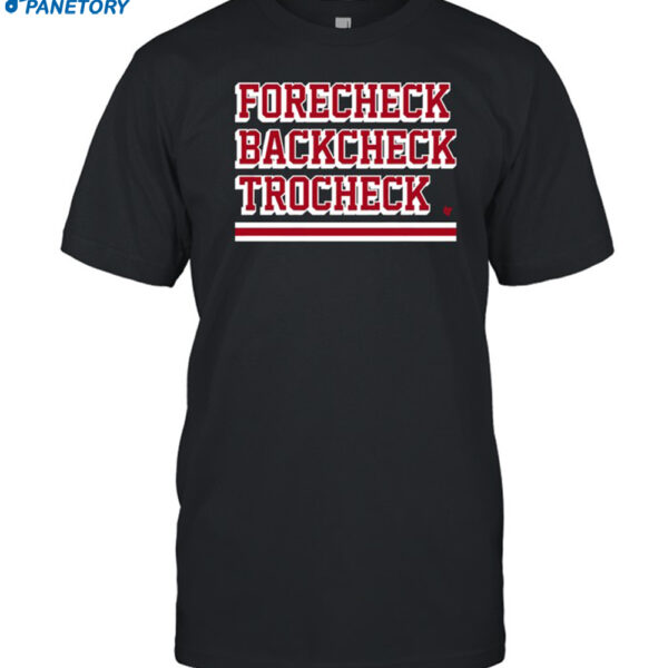 Vincent Trocheck Forecheck Backcheck Trocheck Shirt