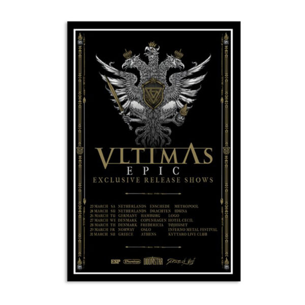 Vltimas Epic Tour 2024 Poster