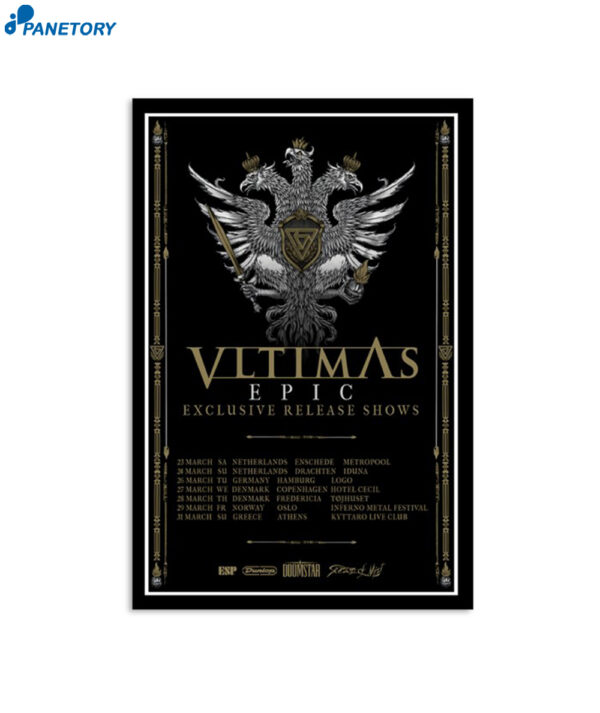 Vltimas Epic Tour 2024 Poster