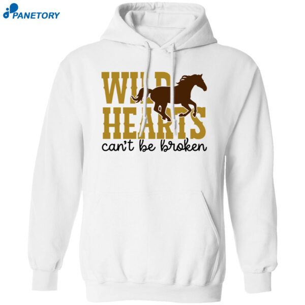 Wild Hearts Can'T Be Broken Horse Shirt