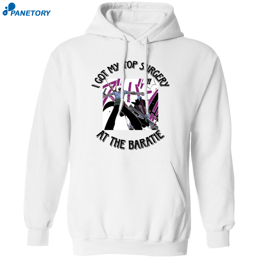 Zoro I Got My Top Surgery At The Baratie Shirt 7 Zoro I Got My Top Surgery At The Baratie Shirt 1