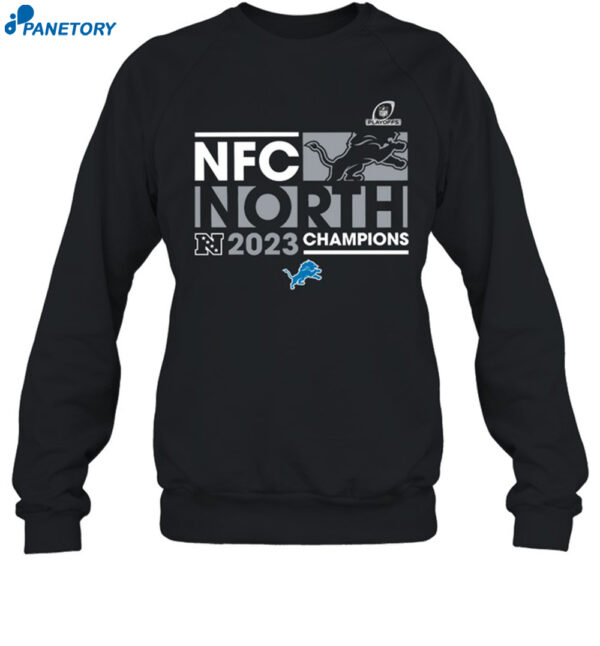 Detroit Lions 2023 Nfc North Division Champions Shirt