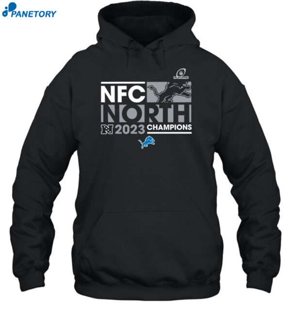 Detroit Lions 2023 Nfc North Division Champions Shirt