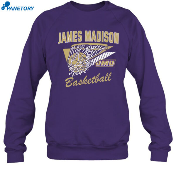 James Madison Basketball Shirt