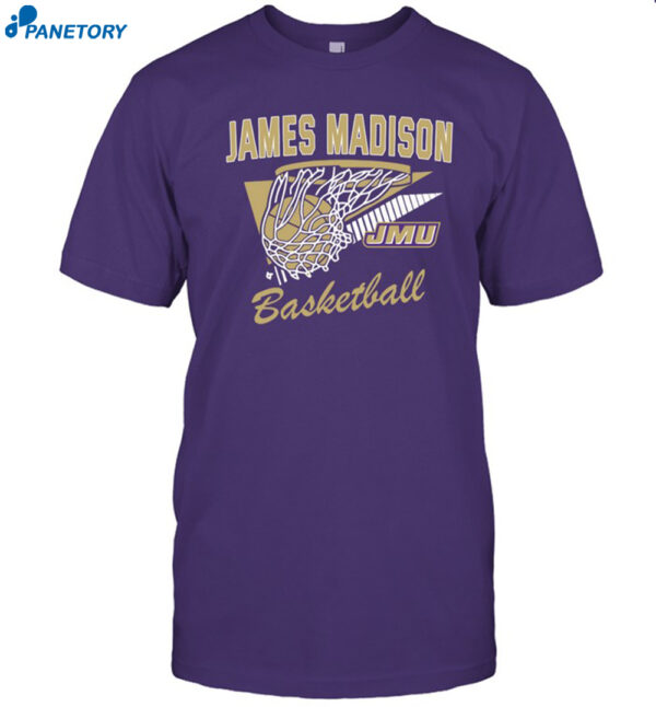 James Madison Basketball Shirt