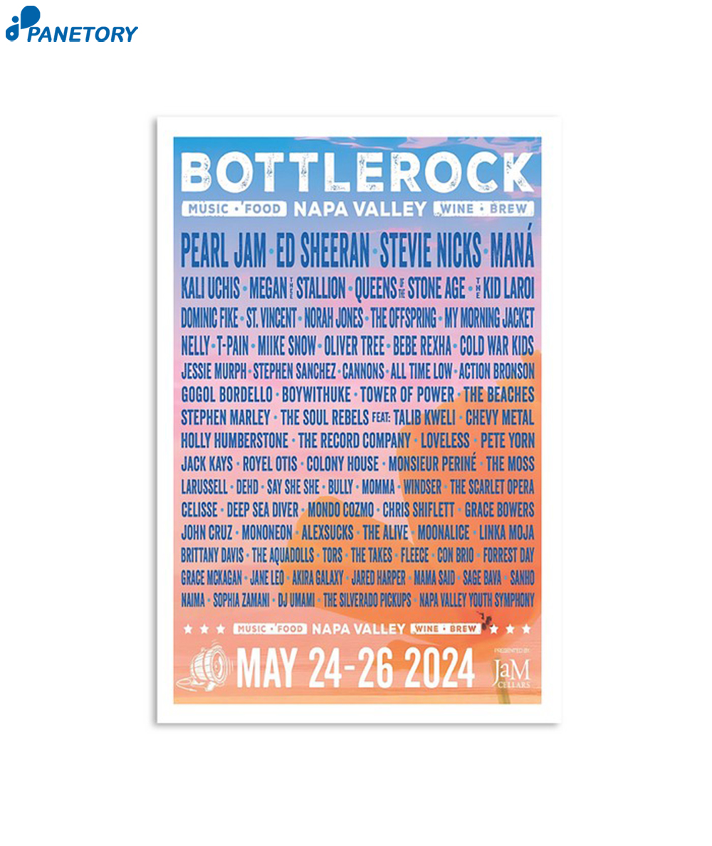 Bottlerock Napa Valley 2024 Poster 2024