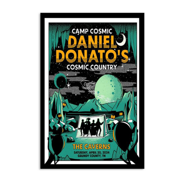 Daniel Donato The Caverns Grundy County Tn Apr 20 2024 Show Poster