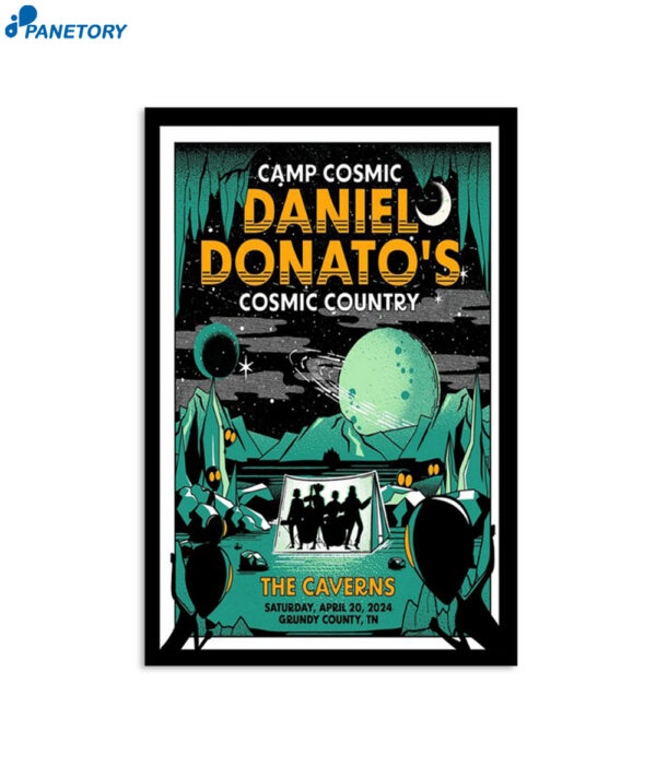 Daniel Donato The Caverns Grundy County Tn Apr 20 2024 Show Poster