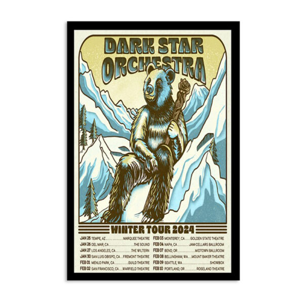 Dark Star Orchestra Winter 2024 Poster