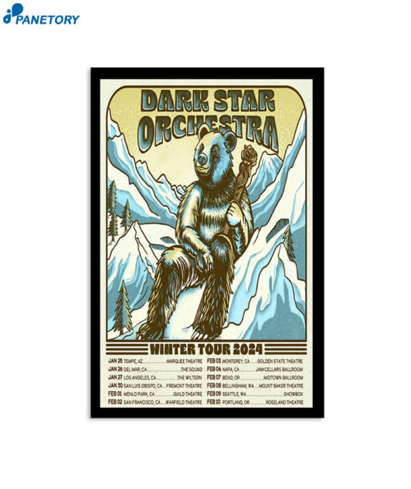 Dark Star Orchestra Winter 2024 Poster