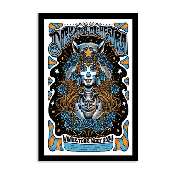 Dark Star Orchestra Winter Tour 2024 Poster