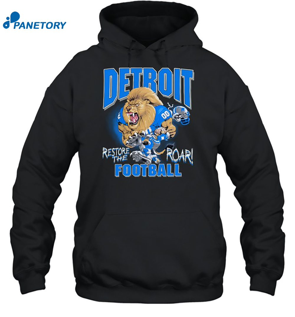 Detroit Re The Roar Shirt 7 Detroit Re The Roar Shirt 2