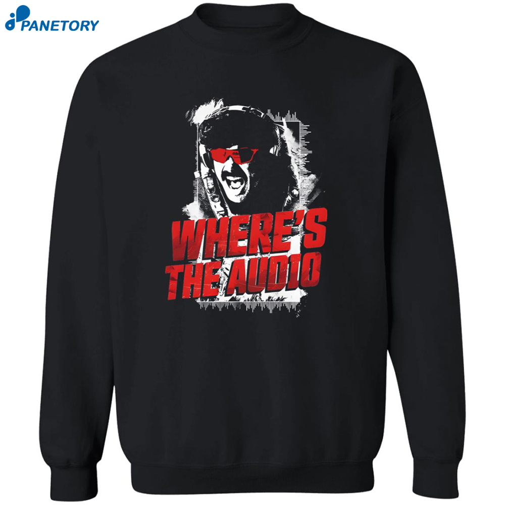 Dr Disrespect Where's The Audio Shirt 6 Dr Disrespect Where’s The Audio Shirt 2