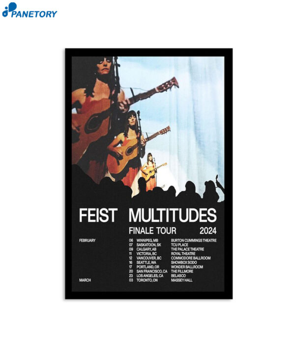 Feist Finale Tour 2024 Poster