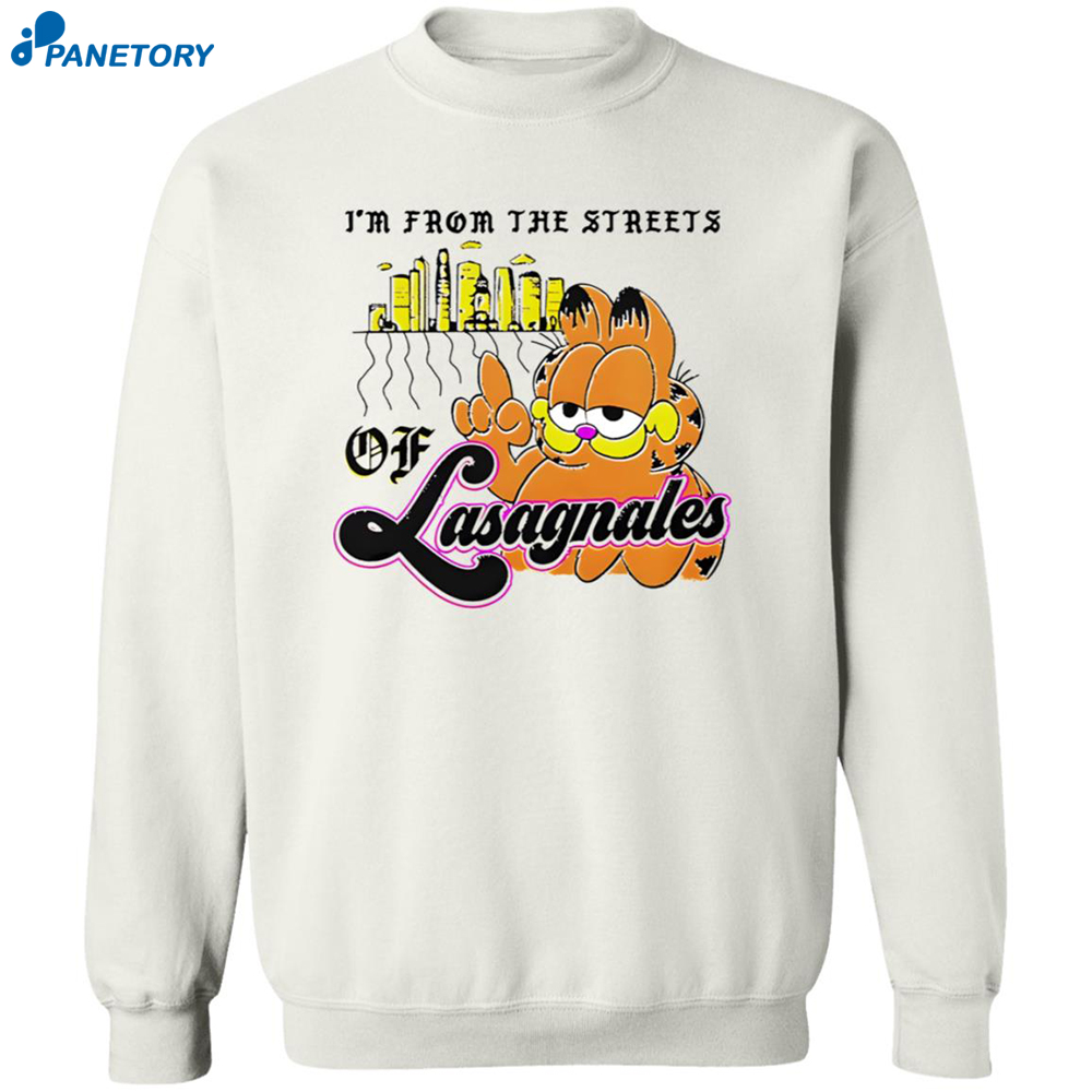 Garfield I'm From The Streets Of Lasagnales Classic Shirt 6 Garfield I’m From The Streets Of Lasagnales Classic Shirt 2