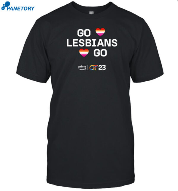 Go Lesbians Go Camiseta Shirt