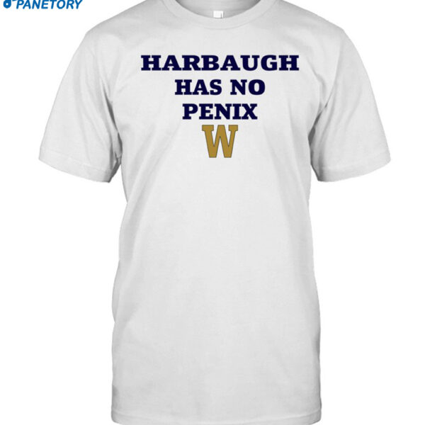 Harbaugh Has No Penix Shirt