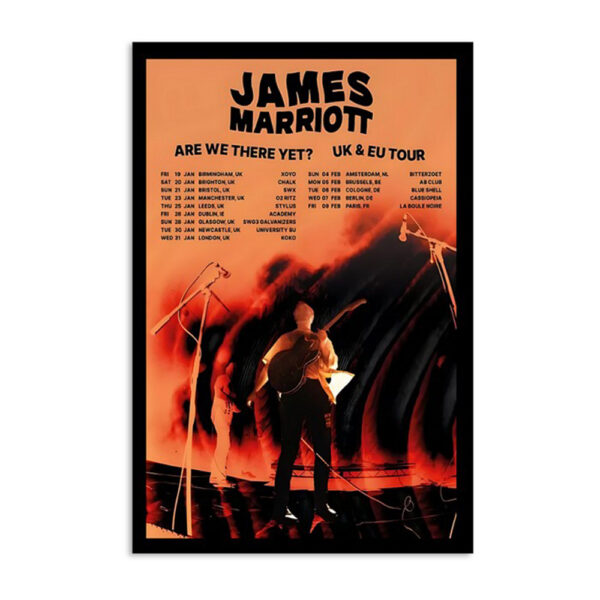 James Marriott Awty 2024 Tour Poster