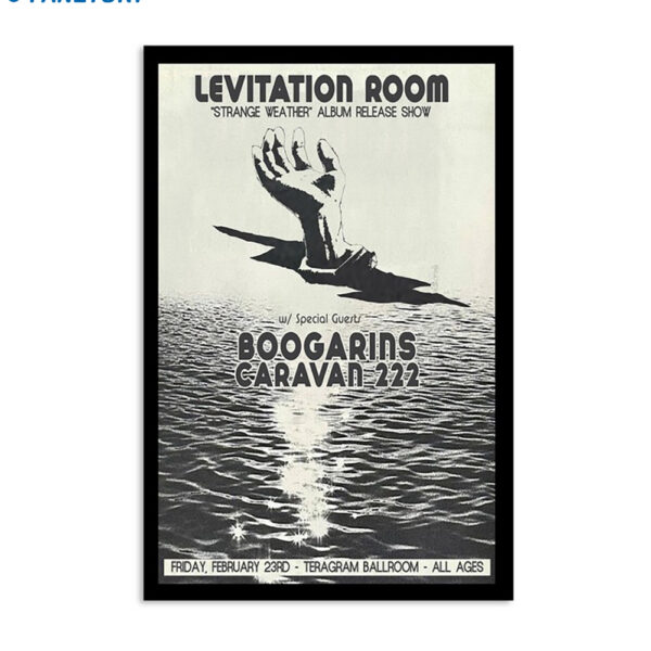 Levitation Room February 23 2024 Teragram Ballroom Los Angeles CA Poster