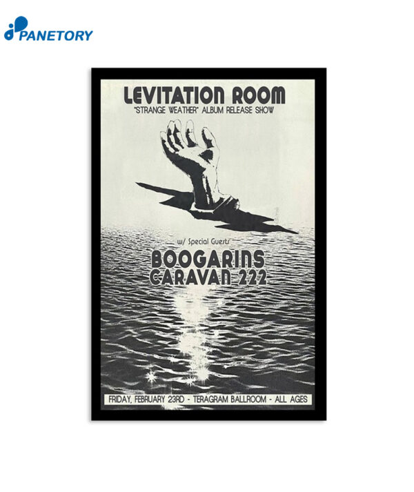 Levitation Room February 23 2024 Teragram Ballroom Los Angeles CA Poster