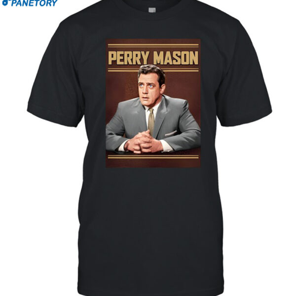 Liz Churchill Wearing Perry Mason Tv Series 1957 Shirt