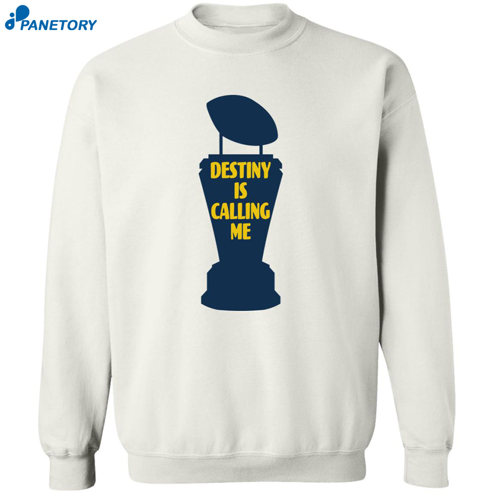 Michigan Destiny Is Calling Me Shirt 6 Michigan Destiny Is Calling Me Shirt 2