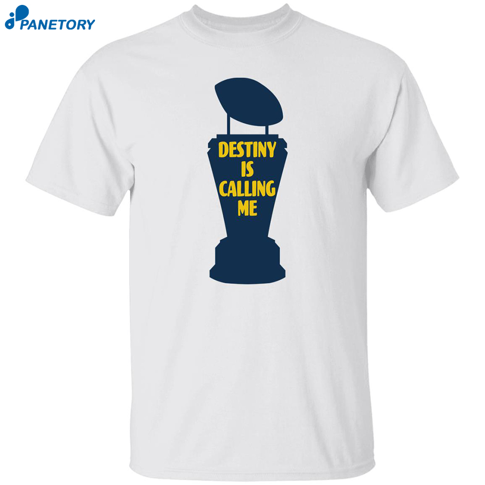 Michigan Destiny Is Calling Me Shirt 8 Michigan Destiny Is Calling Me Shirt