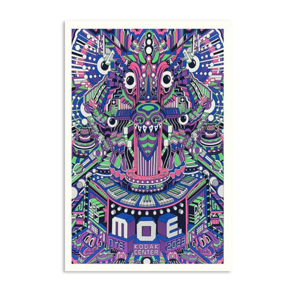 Moe December 30-31 2023 Show Kodak Center Rochester Ny Poster