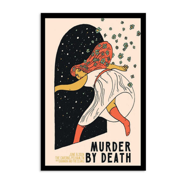 Murder By Death Jun 8 2024 Pelham Tn Poster